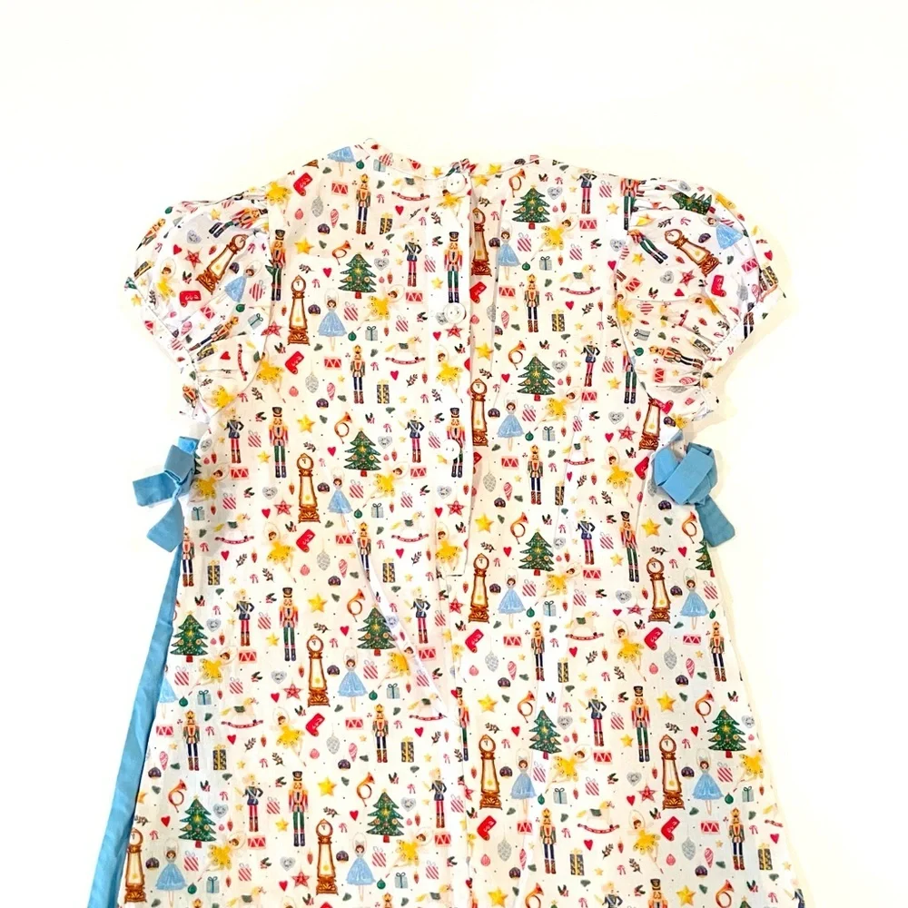 James & Lottie 2T Nutcracker Print Dress - Picture 5 of 8